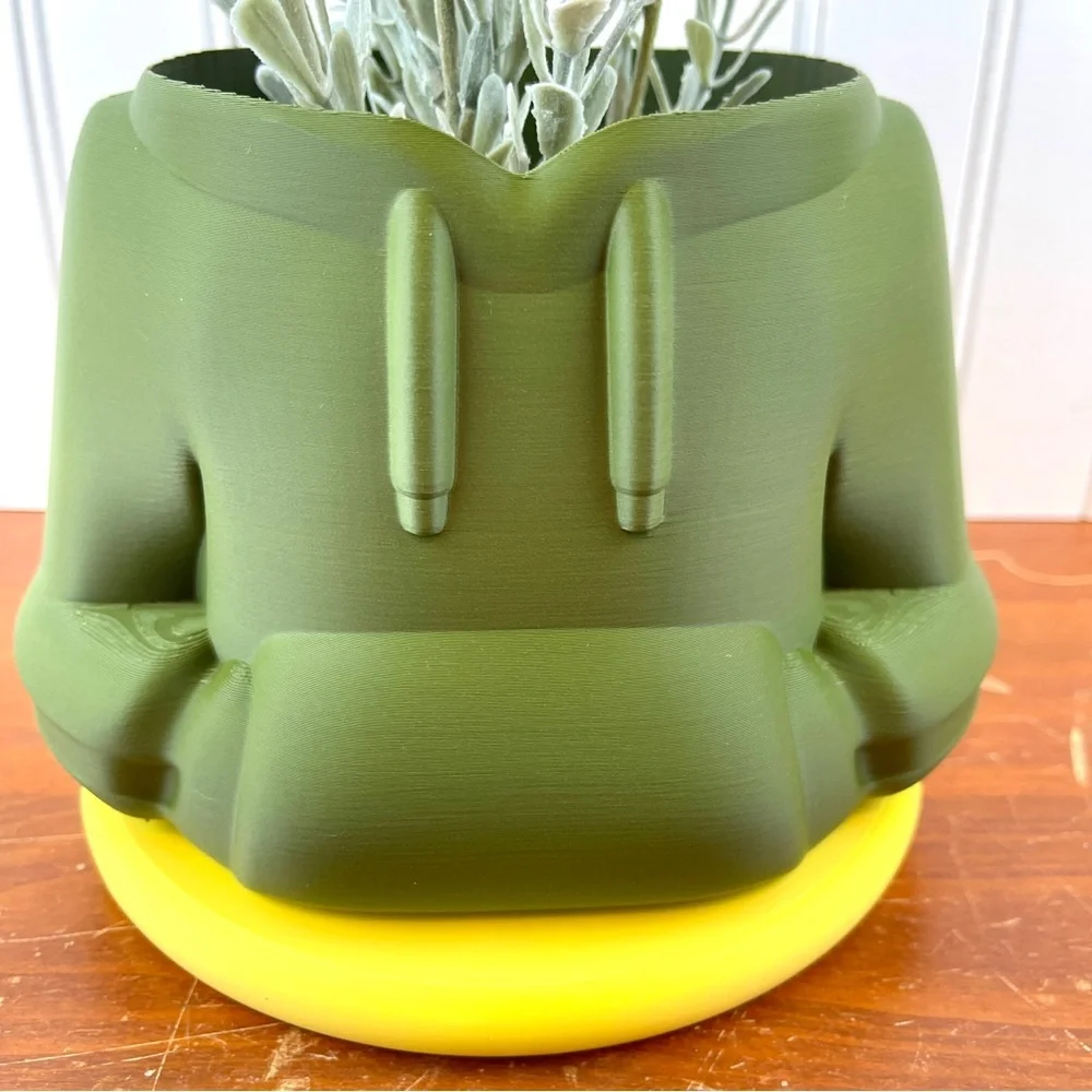Hoodie Planter Pot, Sweatshirt Flower Pot, Indoor Planter